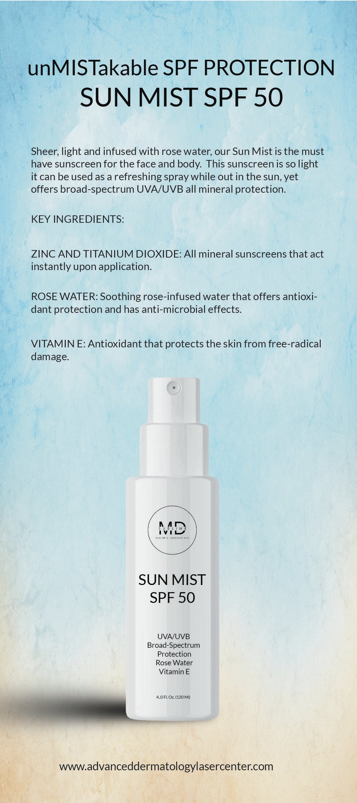 Sun Mist SPF 50